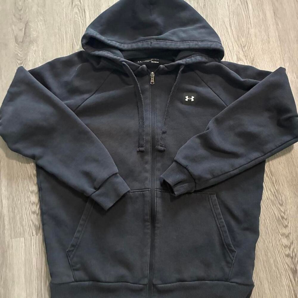 Mens underarmour coldgear black zip
